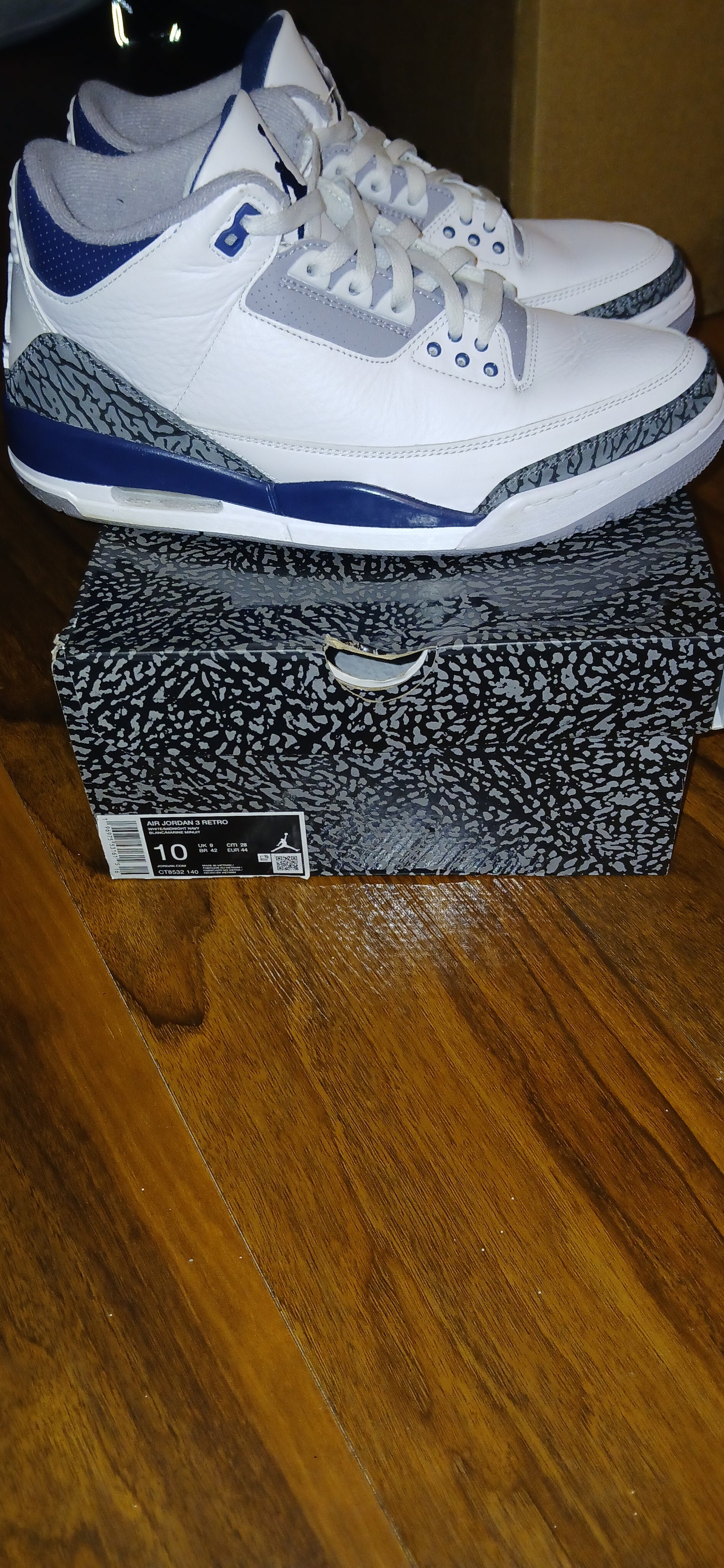 Jordan 3 Midnight Navy