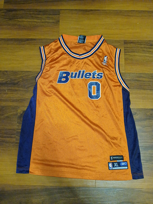 Washington Bullets Jersey Gilbert Arenas